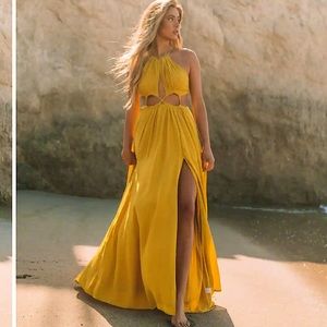 VICI Halter Maxi Dress